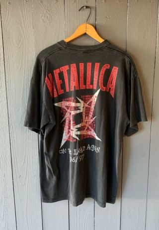 Vintage 90’s Metallica Load Tour T - Shirt Faded Xl