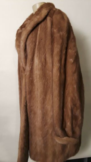 Gorgeous Vintage Mink Fur Coat Womens Size XXL 2XL 2