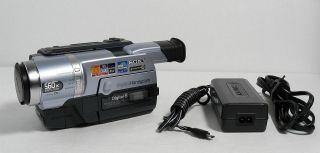 Vintage Sony Dcr - Trv140 Digital8 Camcorder Vcr Player Camera Video Transfer Work