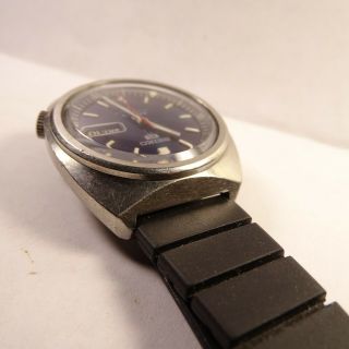 Vintage SEIKO 5 - - 21 Jewel Automatic Men ' s Wrist Watch 6119 - 6020 runs 6119 B 5