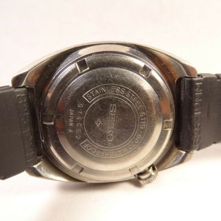 Vintage SEIKO 5 - - 21 Jewel Automatic Men ' s Wrist Watch 6119 - 6020 runs 6119 B 6