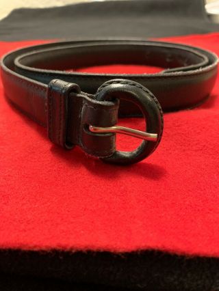 Vintage Polo By Ralph Lauren Leather Belt,  Women 