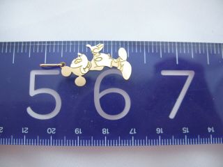 VTG Mickey Mouse Pendant 14k Yellow Gold Signed 