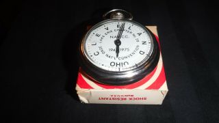 Vintage 1975 ✔N.  A.  W.  C.  C.  Pocket Watch Lake Erie Chapter No.  28 CLEVELAND OHIO 4