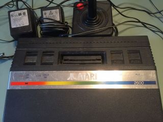 Vintage Atari 2600 Console With Thirty (30) Games