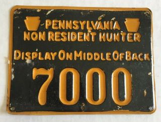 Pa Non Resident Metal Hunting License