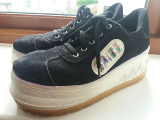 Rare Spice Girls Official Size 5 Platform Trainers/sneakers Vintage Circa 1997