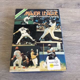 Vintage Sports Illustrated Statis Pro Major League Baseball Game 1979 Avalon