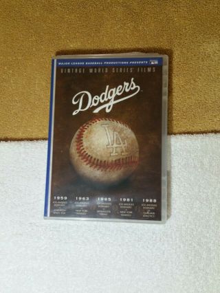 Los Angeles Dodgers Vintage World Series Film (dvd,  2006,  2 - Disc Set)