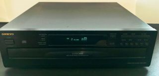 Vintage Onkyo Premium Dx - C340 6 Disc Audio Compact Disc Cd Changer = Prepaid