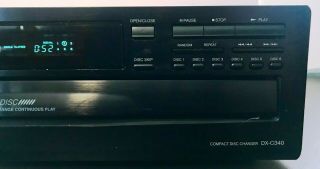 Vintage Onkyo Premium DX - C340 6 Disc Audio Compact Disc CD Changer = prepaid 6