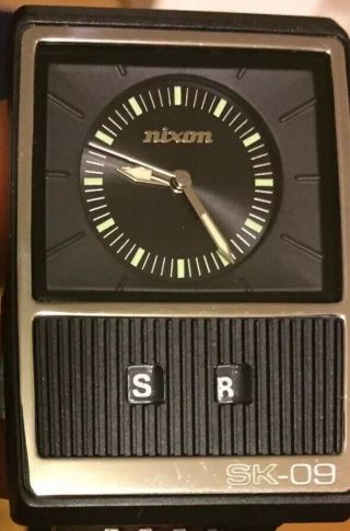 Vintage NIXON The Score SK09 Wrist Watch Rare Collectable Japan 4