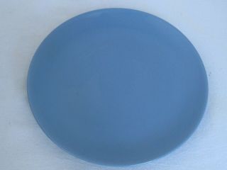 Vintage Catalina Island Pottery Matte Blue Plate 9 1/4 "