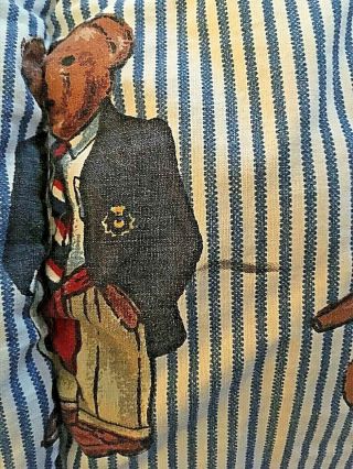 Vintage Ralph Lauren Polo Teddy Bear Twin Comforter 4