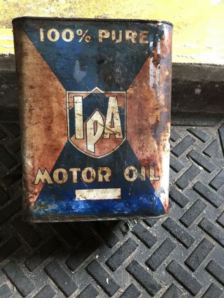 Ipa Red White And Blue Vintage Barn Fresh Red White Blue Motor Oil 2 Gallon
