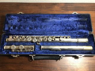 Vintage Gemeinhardt Flute 2np Serial Number G92734 Hard Case