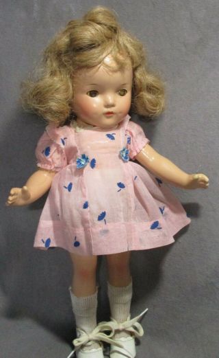 Vintage Madame Alexander Clothes For 13 " Princess Elizabeth Doll - Pink Dress
