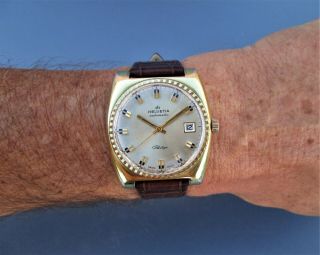 Vintage HELVETIA Prestige Automatic Wristwatch,  Caliber H863 (ETA 2622) - SWISS 2