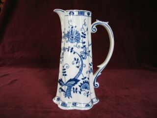 Chocolate Pot/pitcher Blue Onion Porcelain Vienna Woods Vintage Cond.
