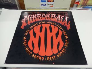 Neil Young Mirror Ball Rare Promo Poster Flat Vintage Csny Fans Ph