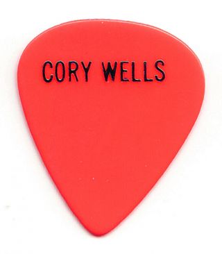 Vintage 3 Three Dog Night Cory Wells Red Tour Guitar Pick