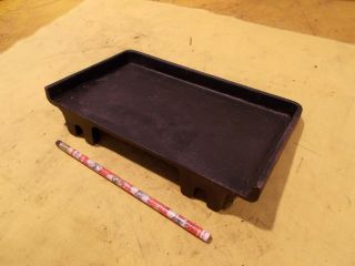 Vintage Cast Iron Tool Tray For Metal Shaper Lathe Or Milling Machine