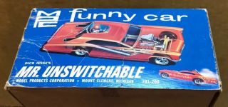 MPC MR.  UNSWITCHABLE F/C EMPTY BOX ONLY HOT ROD 4