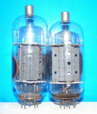 6lq6 Ge Rca Radio Vintage Amplifier Electron Vacuum Tubes 2 Valve 6je6c