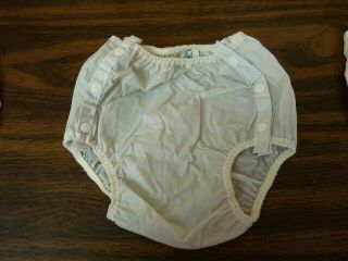 Vintage 1 Gerber Vinyl Pants Baby Diaper covers Plastic diapers,  2 Sears snaps 2