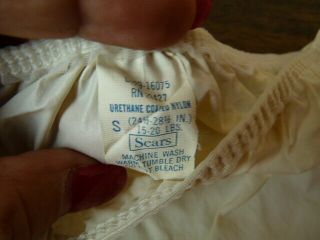 Vintage 1 Gerber Vinyl Pants Baby Diaper covers Plastic diapers,  2 Sears snaps 6