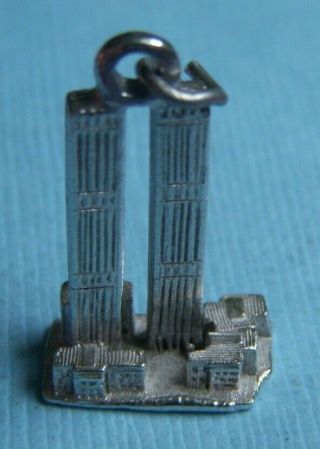 Vintage World Trade Center York City Twin Towers Sterling Charm