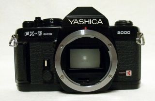 Vintage Yashica Fx - 3 2000 35mm Slr Film Camera Body Only
