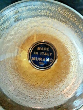 Vintage MCM Mid Century Modern Murano Fratelli Toso (Attr) Art Glass Swirl Vase 7