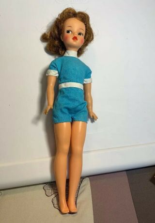Vintage 1964 Ideal Toy Corp.  Tammy Doll With Tagged Dress 3