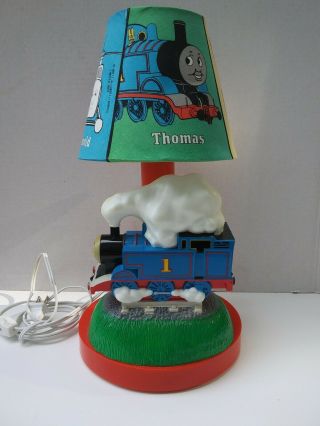 Vtg Thomas The Train & Friends Table Lamp Limited 1993 - Britt Allcroft W/ Shade