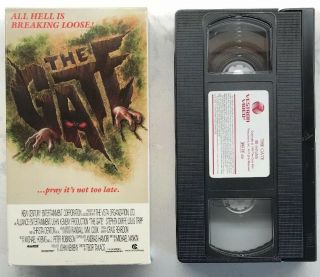 The Gate Vhs 1986 Vintage Horror Film Rare