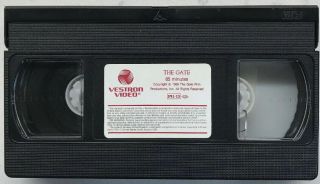 The Gate VHS 1986 Vintage Horror Film Rare 3