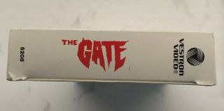 The Gate VHS 1986 Vintage Horror Film Rare 8