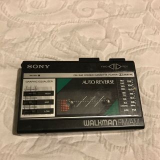 Vintage Sony Wm - F18/f28 Portable Walkman 2 - Band Cassette Player Equalizer - (c