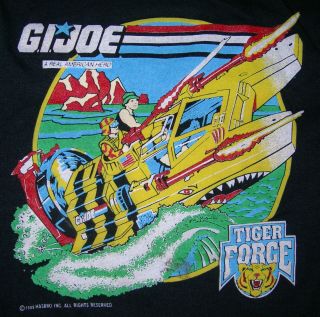 Vintage GI Joe ARAH Tiger Force Childs T Shirt 3