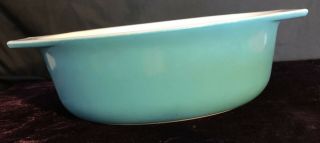 Vintage Horizon Blue Pyrex 1 1/2 Qt Casserole Dish No Lid 043