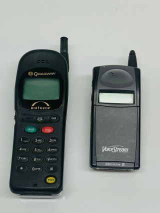 Vintage Phone Ericsson Cf768 Mobile Phone Qualcomm Airtouch Qcp - 820 Mobile Phone