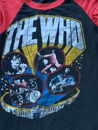 Real Vintage 1982 The Who Concert Tour Shirt