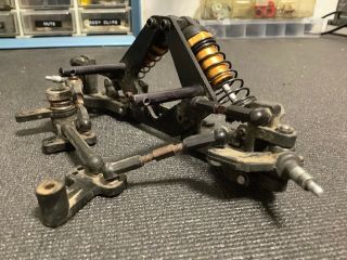 VINTAGE Team Associated rc10 WORLDS DS CUSTOM PARTS REPAIR RESTORE FRONT END 7