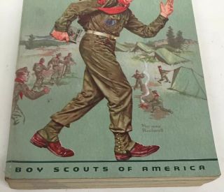 1964 Boy Scout Handbook Vintage Boy Scouts of America BSA Book Norman Rockwell 3