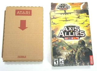 Axis & Allies WWII Atari PC Game Timegate Rare Vintage CD - Rom War Complete 7
