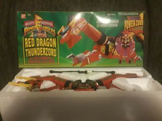 Vintage 1994 Mighty Morphin Power Rangers Red Dragon Thunderzord