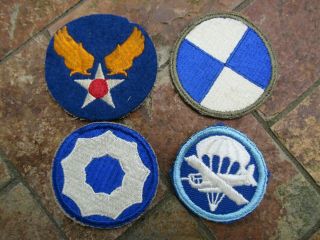 Vintage Wwii Era Military Patches
