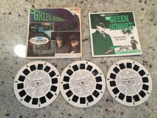 Vintage 1966 Sawyer The Green Hornet View - Master Reel Pack Booklet Cover 3 Reel