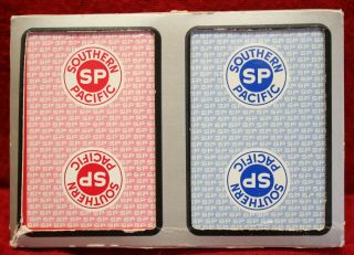 Vintage Decks - Southern Pacific Railroad Playing Cards -